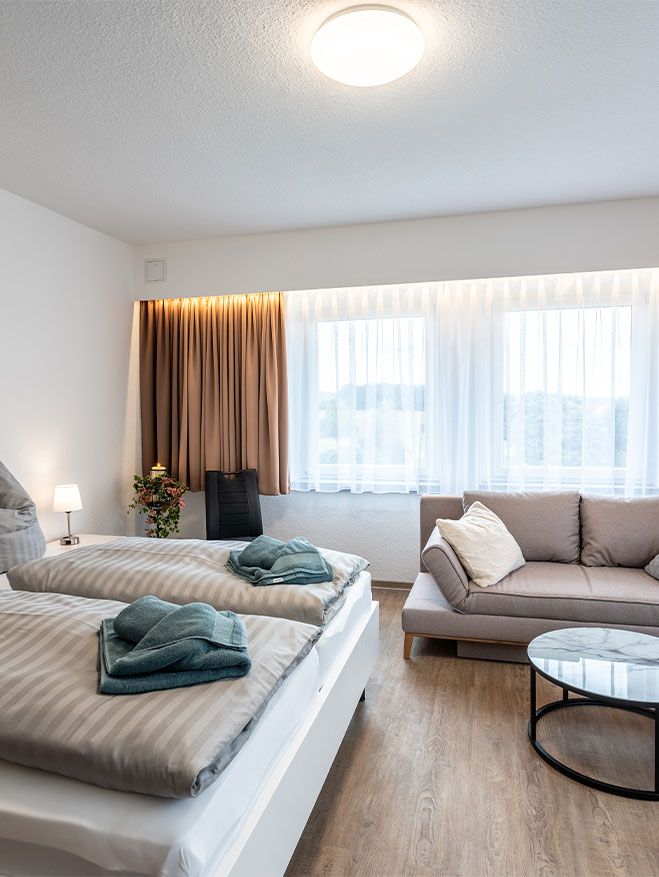 Resort Dreistern | Feiern & Tagen | Pensionszimmer | Bautzen